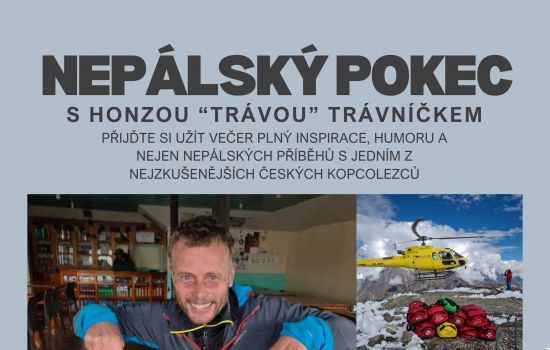 Nepálský pokec s Honzou "Trávou" Trávníčkem